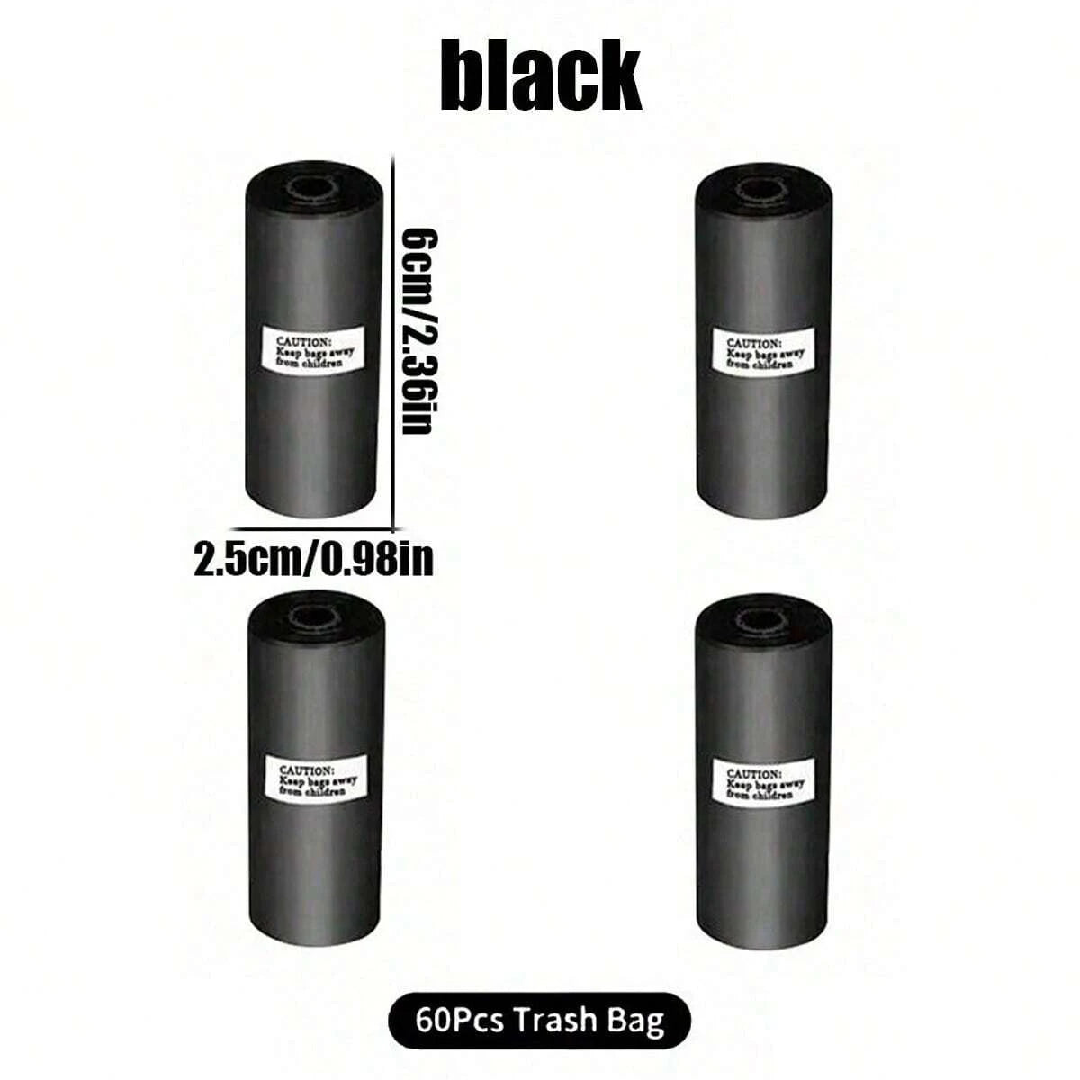 Leak-Proof Car Trash Can with Lid