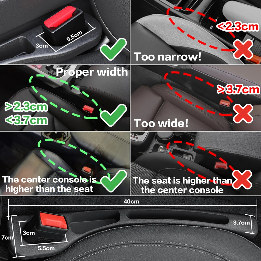 Car Seat Gap Filler (Pair)