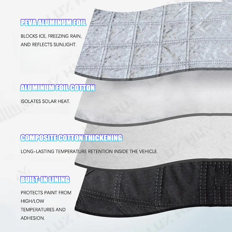Magnetic Windshield Snow Cover