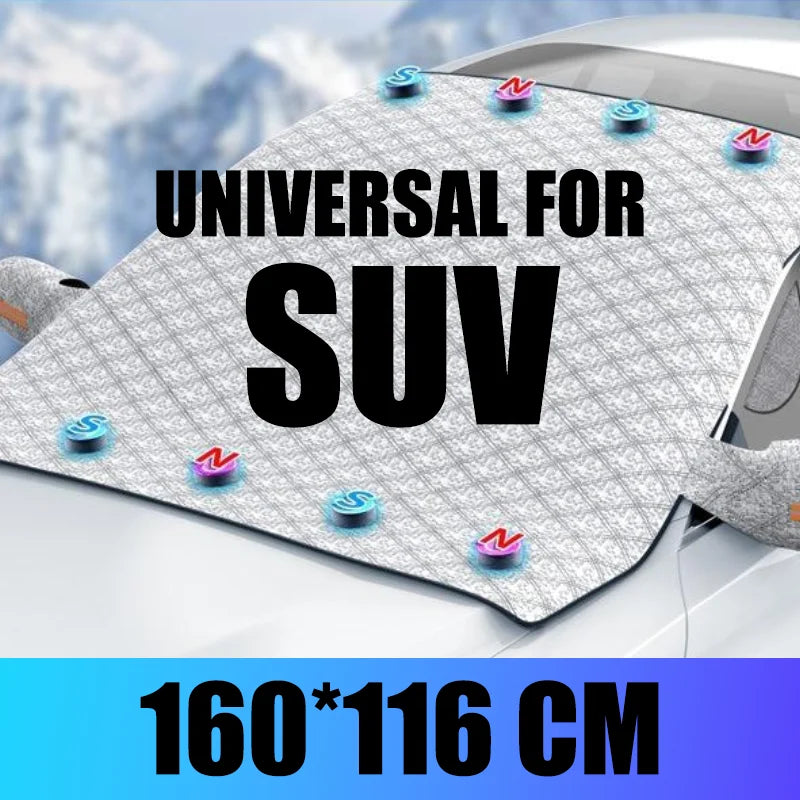 Magnetic Windshield Snow Cover