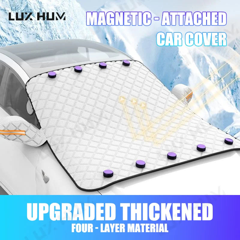 Magnetic Windshield Snow Cover